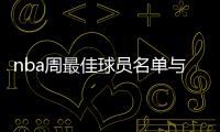 nba周最佳球员名单与得分排行：比尔、戈贝尔当选